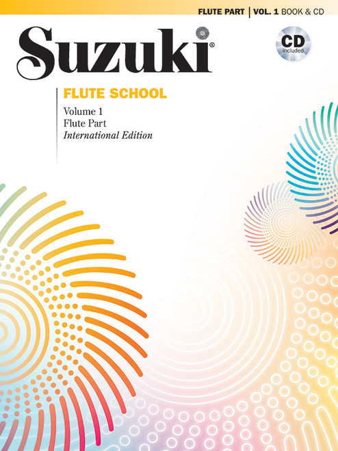 Suzuki Flute School International Edition Flute Part and CD, Volume 1 [Alf:00-42237]