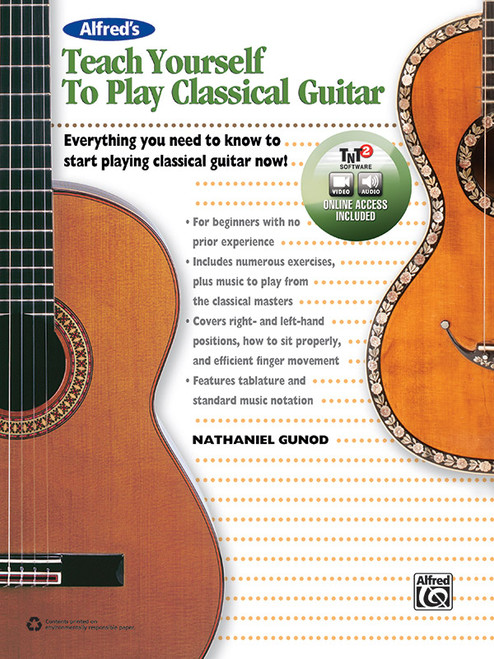 Alfred's Teach Yourself to Play Classical Guitar [Alf:00-42697]