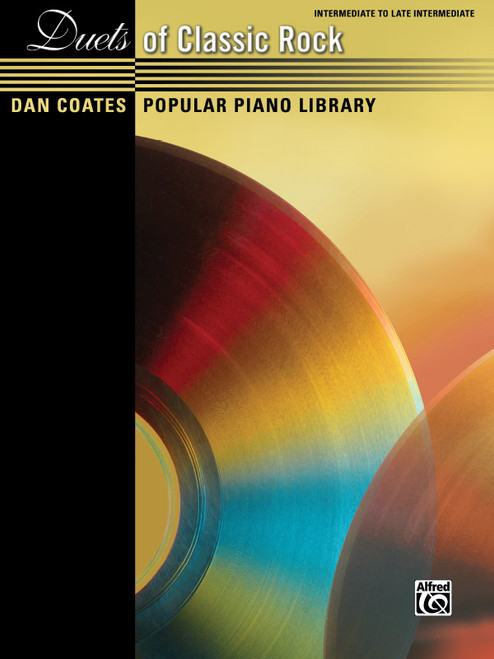 Dan Coates Popular Piano Library: Duets of Classic Rock [Alf:00-44018]