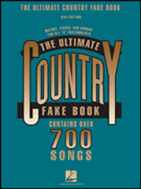 The Ultimate Country Fake Book - 5th Edition [HL:240049]