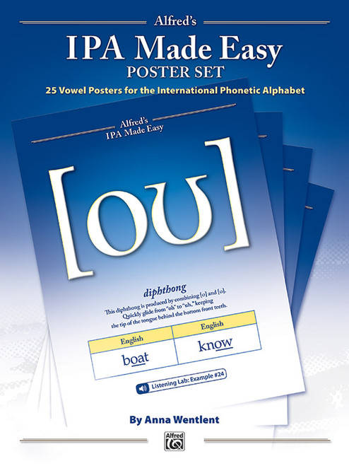 Alfred's IPA Made Easy Poster Set [Alf:00-46823]