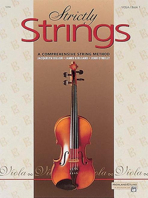 Strictly Strings, Book 1 [Viola] [Alf:00-5294G]