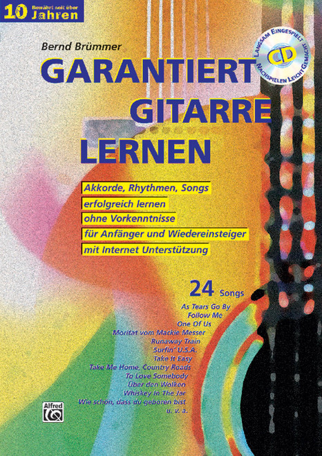 Garantiert Gitarre lernen mit CD [Alf:00-20106G]