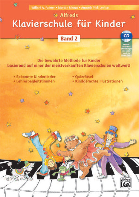 Alfreds Klavierschule fĵr Kinder Band 2 [Alf:00-20200G]