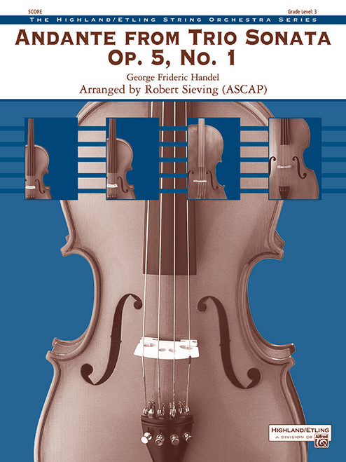 Andante from <i>Trio Sonata</i> Opus 5, No. 1 [Alf:00-41264S]