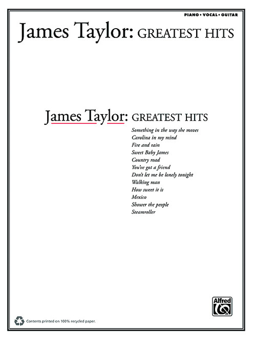 James Taylor: Greatest Hits [Alf:00-VF0594]