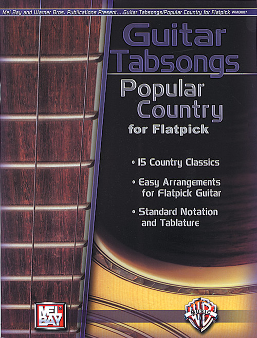 Guitar Tabsongs: Popular Country for Flatpick [Alf:00-WMB007]