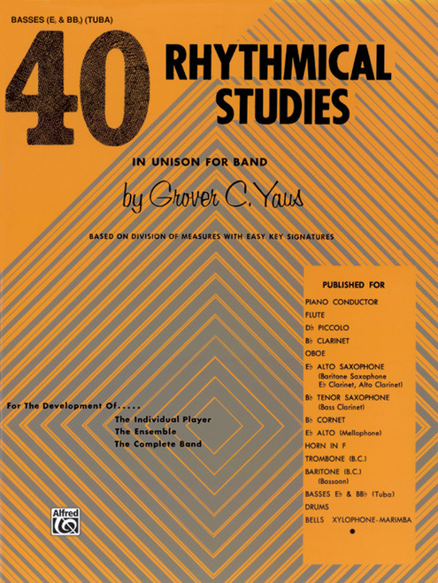 40 Rhythmical Studies [Alf:00-EL01320]