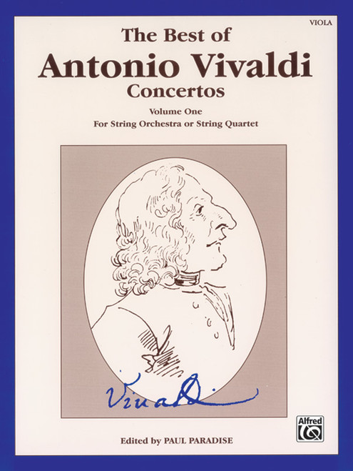 The Best of Antonio Vivaldi Concertos, Volume One [Alf:00-EL03905]
