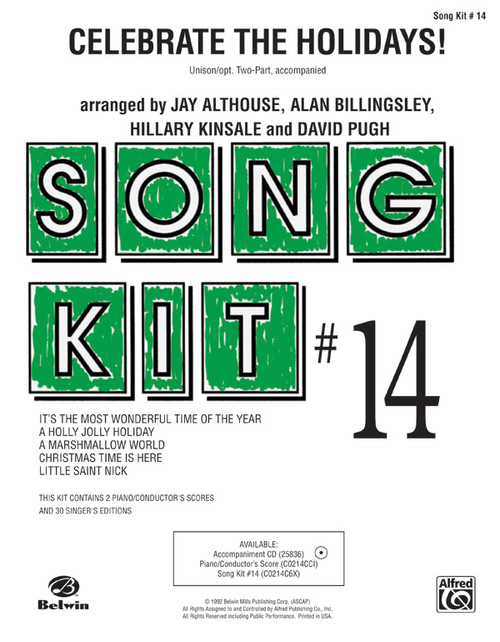 Celebrate the Holidays: Song Kit #14 [Alf:00-C0214C6X]