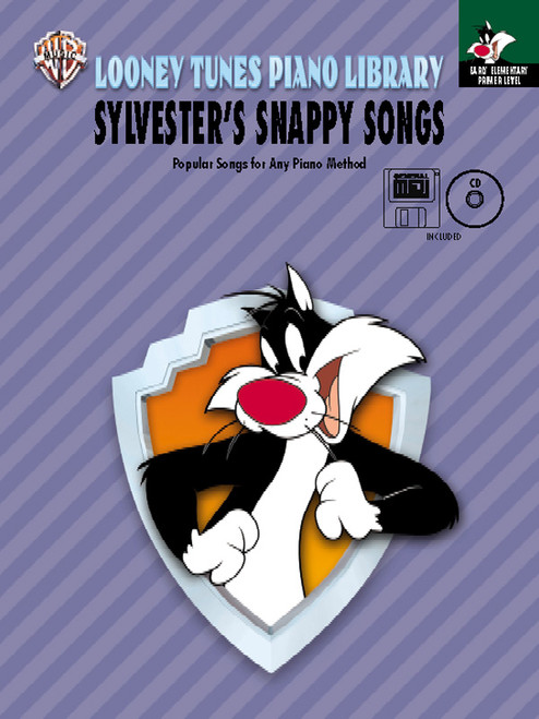 Looney Tunes Piano Library, Primer: Sylvester's Snappy Songs [Alf:00-EL9903ACD]
