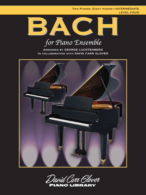 Bach for Piano Ensemble, Level 4 [Alf:00-FDL00463A]