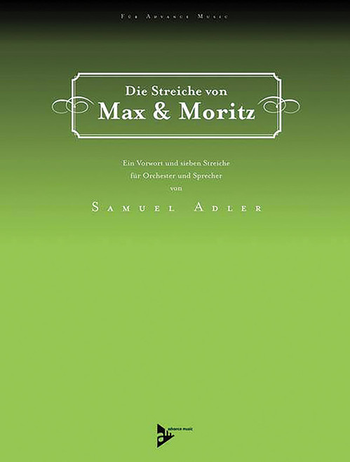Die Streiche von Max & Moritz [Alf:01-ADV50000]