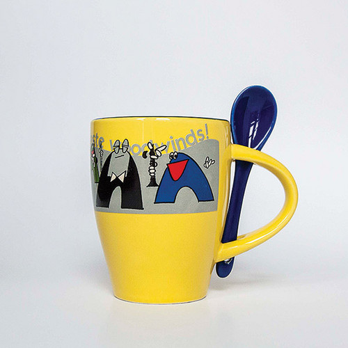 Taste Woodwinds! Coffee Mug (White/Yellow) [Alf:01-ADV98002]