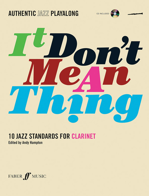 Authentic Jazz Play-Along: It Don't Mean a Thing [Alf:12-0571527396]