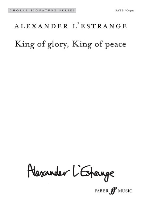 King of Glory, King of Peace [Alf:12-0571541380]