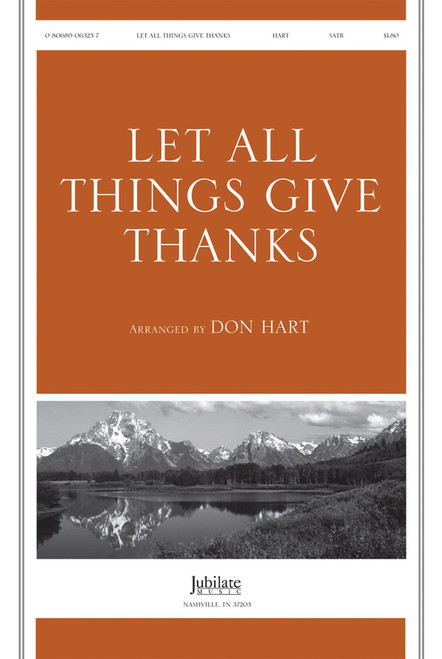 Let All Things Give Thanks [Alf:31-063237]