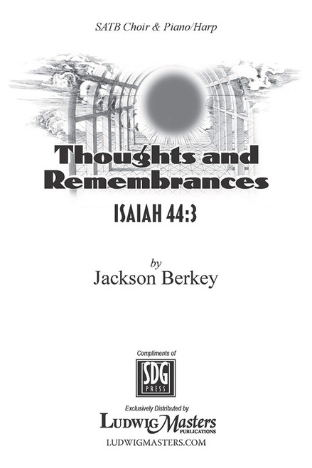 Thoughts & Remembrances: I. Isaiah 44:3 [Alf:36-J96108]