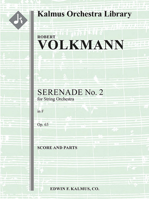 Serenade No. 2 for Strings in F, Op. 63 [Alf:36-A108802]