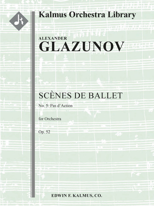 Scenes de Ballet, Op. 52; No. 5: Pas d'Action [Alf:36-A147101]