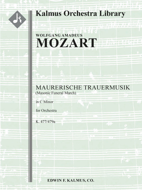 Maurerische Trauermusik, K. 477/479a (Masonic Funeral Music) [Alf:36-A183901]