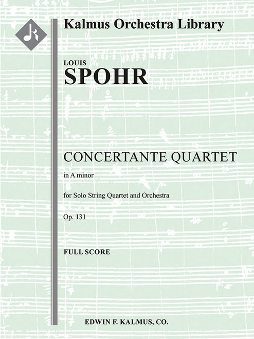 Concertante Quartet in A minor, Op. 131 [Alf:36-A206601]