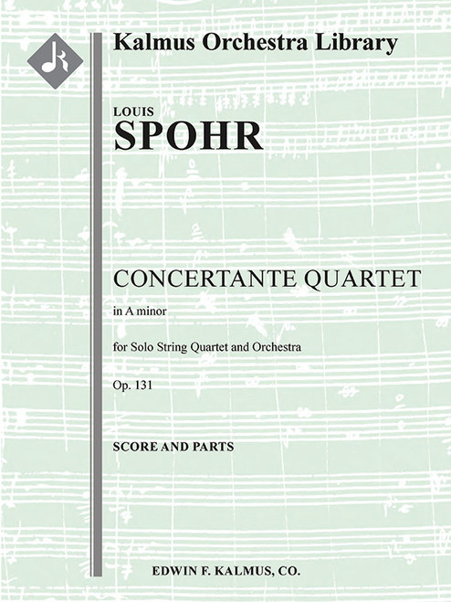 Concertante Quartet in A minor, Op. 131 [Alf:36-A206602]