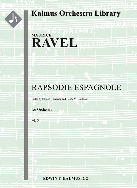 Rapsodie Espagnole, M. 54 [Alf:36-A343401]