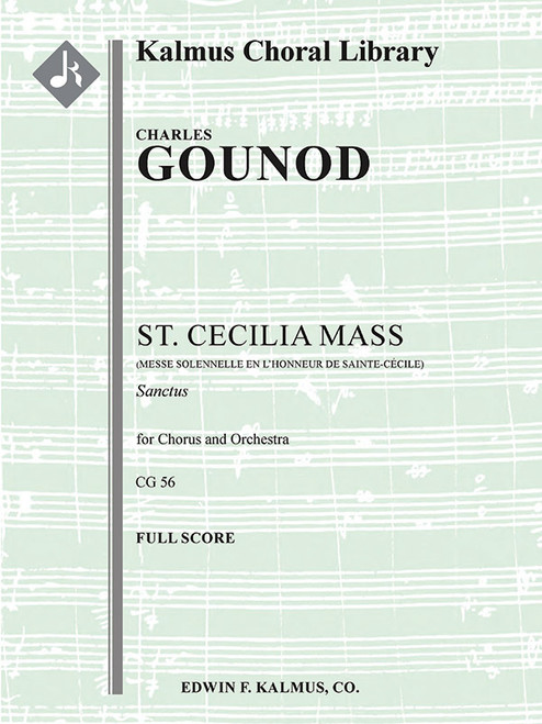 Messe Solennelle de Ste. Cecile (St. Cecilia Mass): Sanctus [Alf:36-A425001]