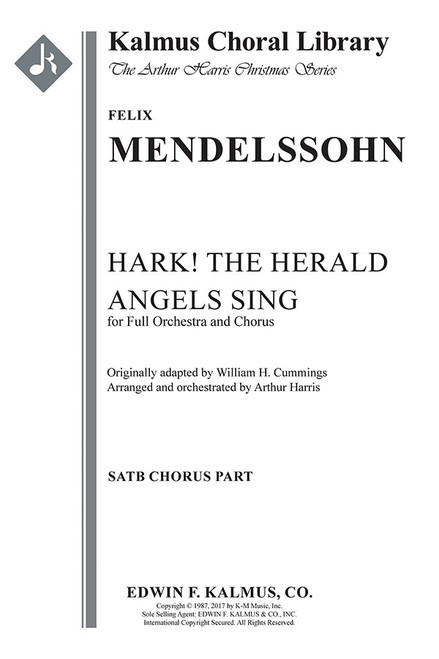 Hark! the Herald Angels Sing [Arranged by Cummings from Festgesang; No. 2] [Alf:36-A673892]