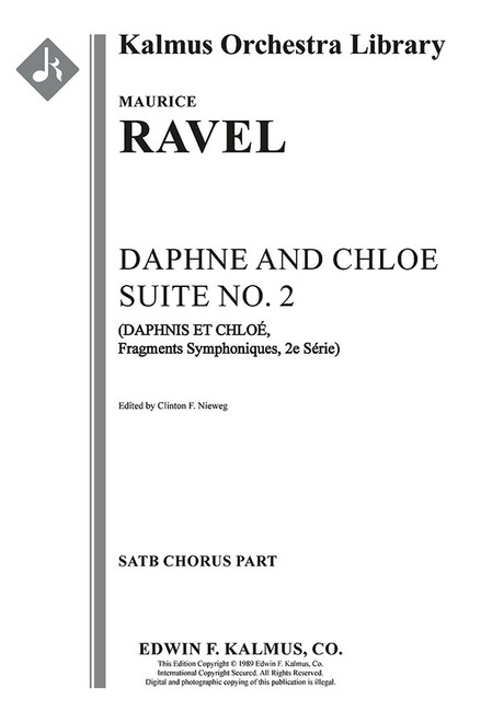Daphnis et Chloe: Suite No. 2 (3rd Edition) [Alf:36-A675492]
