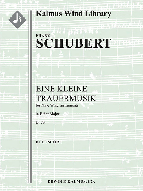 Eine Kleine Trauermusik, D. 79 [Alf:36-A697901]