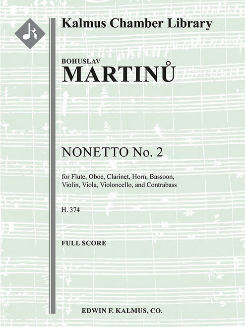 Noneto No. 2, H. 374 [Alf:36-A761101]