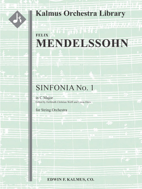 Sinfonia No. 1: String Symphony in C [Alf:36-A774101]
