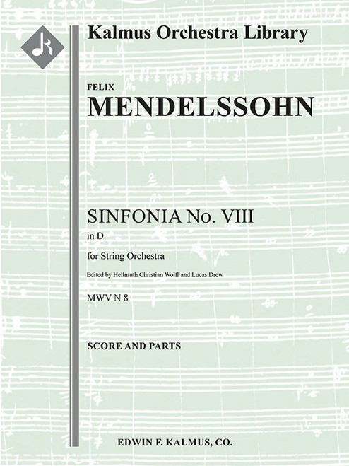 Sinfonia No. 8: String Symphony in D [Alf:36-A774702]