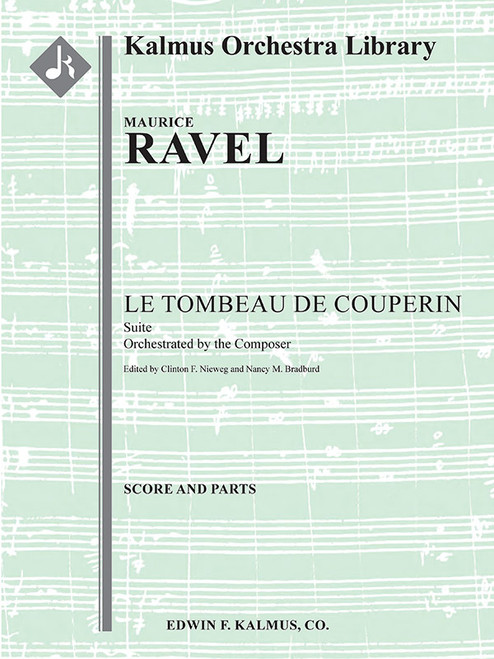 Le Tombeau de Couperin: Suite (composer's transcription) [Alf:36-A806402]