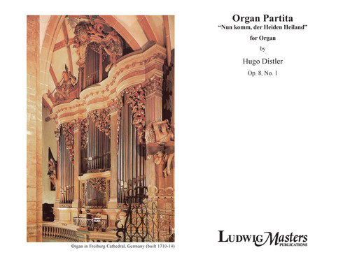 Organ Partita, Op. 8, No. 1 'Nun komm, der Heiden Heiland' [Alf:36-M200891]