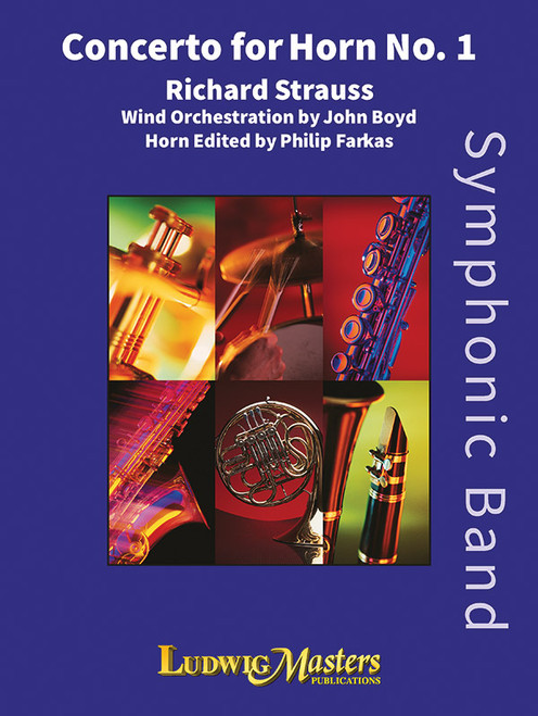 Concerto for Horn No. 1 (band accompaniment) [Alf:36-10160248]