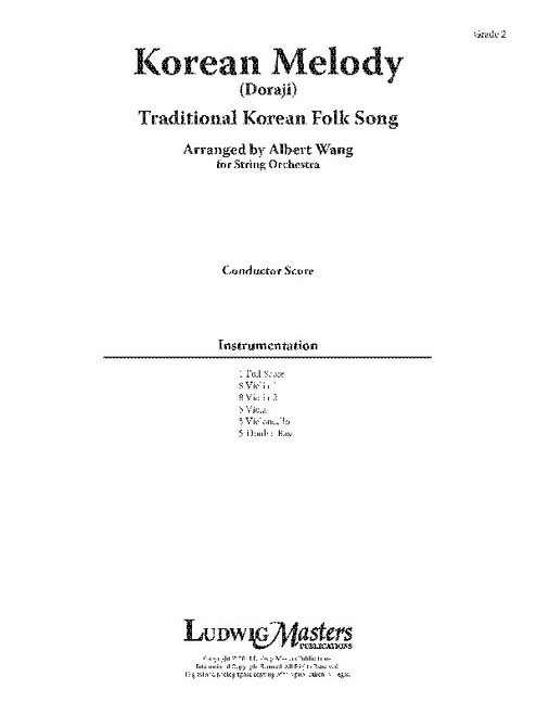 Korean Melody: Doraji [Alf:36-50255079]