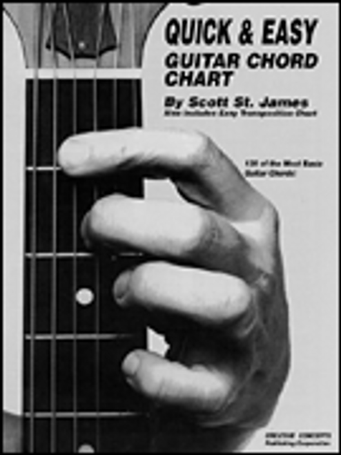 Quick and Easy Guitar Chord Chart [HL:315149]
