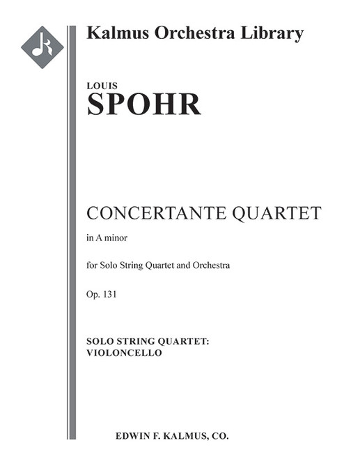 Concertante Quartet in A minor, Op. 131 [Alf:36-A206648VC]