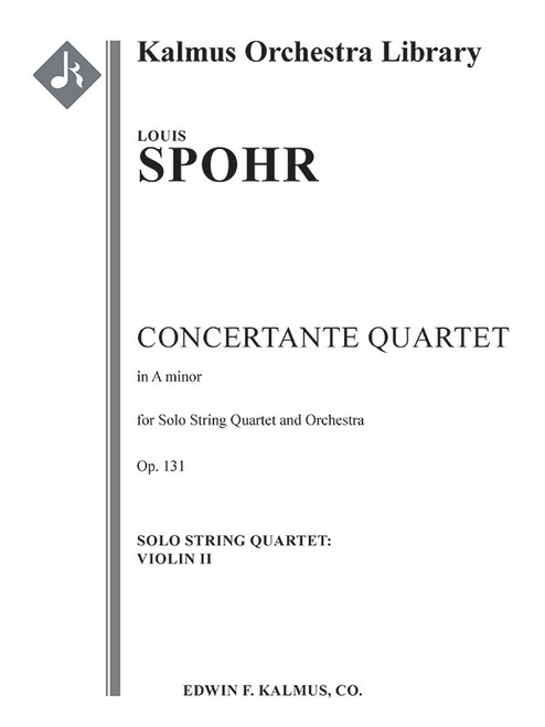 Concertante Quartet in A minor, Op. 131 [Alf:36-A206648VN2]