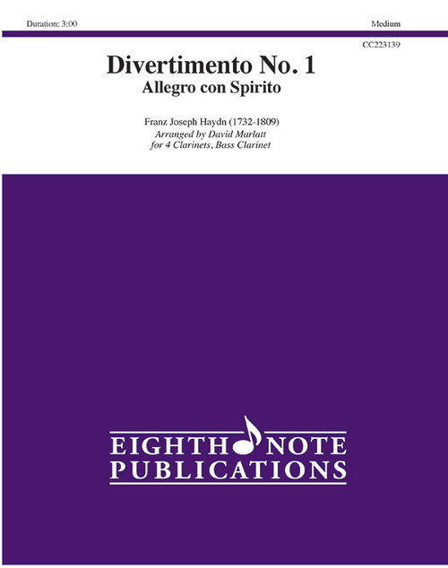 Divertimento No. 1 [Alf:81-CC223139]