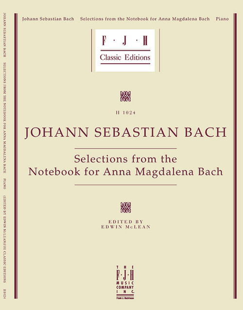 Selections from the Notebook for Anna Magdalena Bach [Alf:98-H1024]
