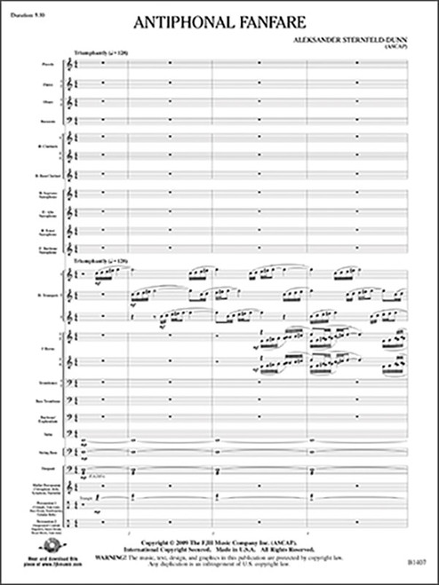 Antiphonal Fanfare [Alf:98-B1407S]