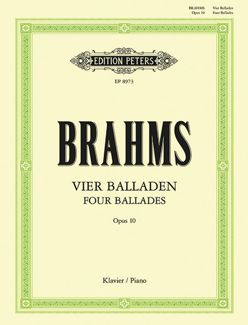 4 Ballades Op. 10 [Alf:98-EP8973]