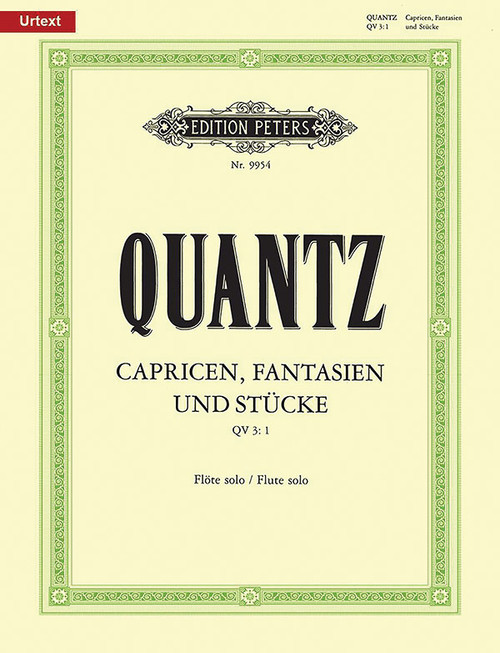 Caprices, Fantasies and Pieces QV 3:1 for Flute [Alf:98-EP9954]