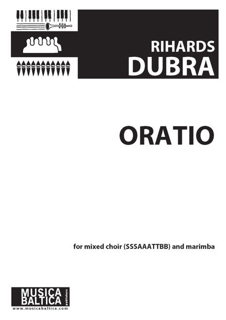 Oratio for Mixed Choir and Marimba [Alf:98-MB0636]