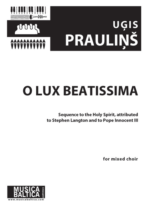 O Lux Beatissima [Alf:98-MB2027]