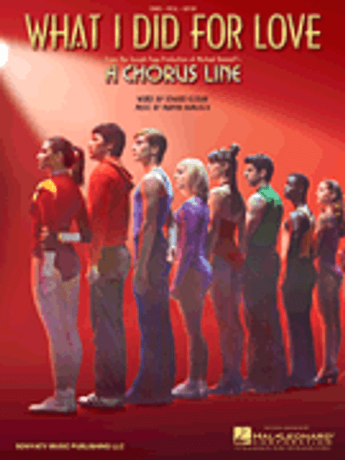 What I Did For Love (From 'A Chorus Line') [HL:382547]